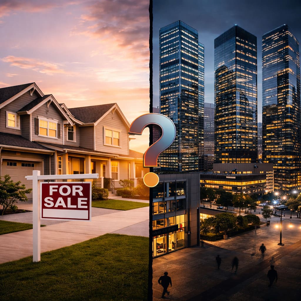 Residential vs Commercial Real Estate Which Investment Strategy Delivers Better Returns